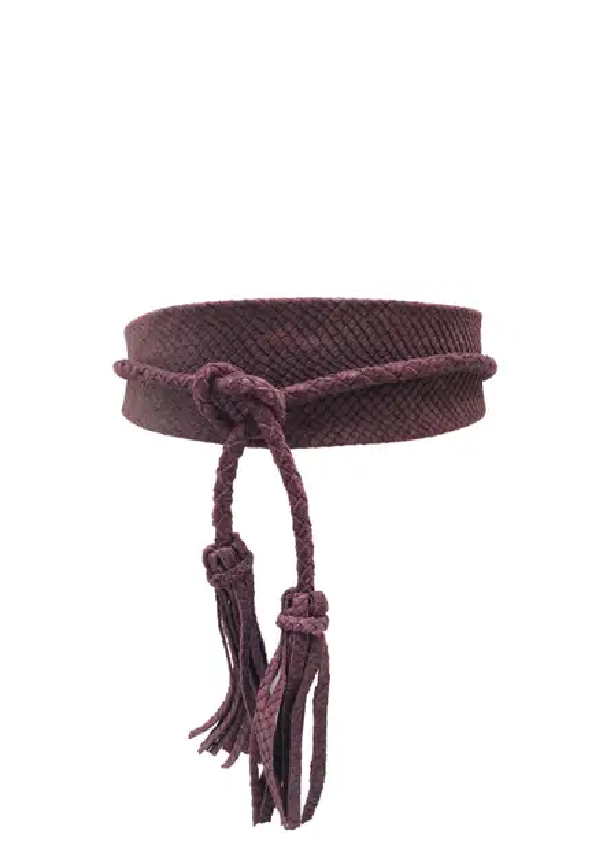Lucky Wrap Mustard Belt