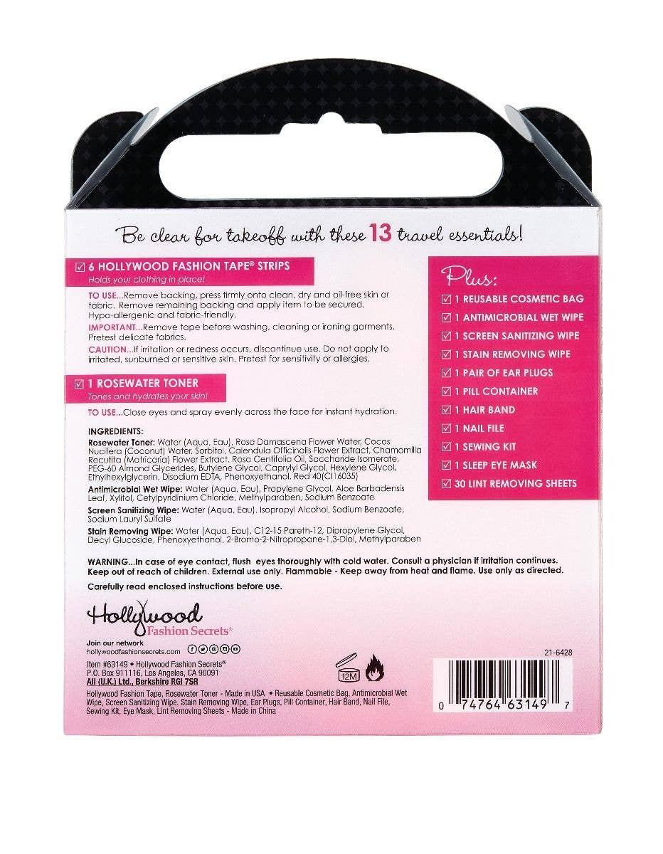 Ardell, Gigi and Hollywood Fashion Secrets - Travelette - 13 Travel Essentials