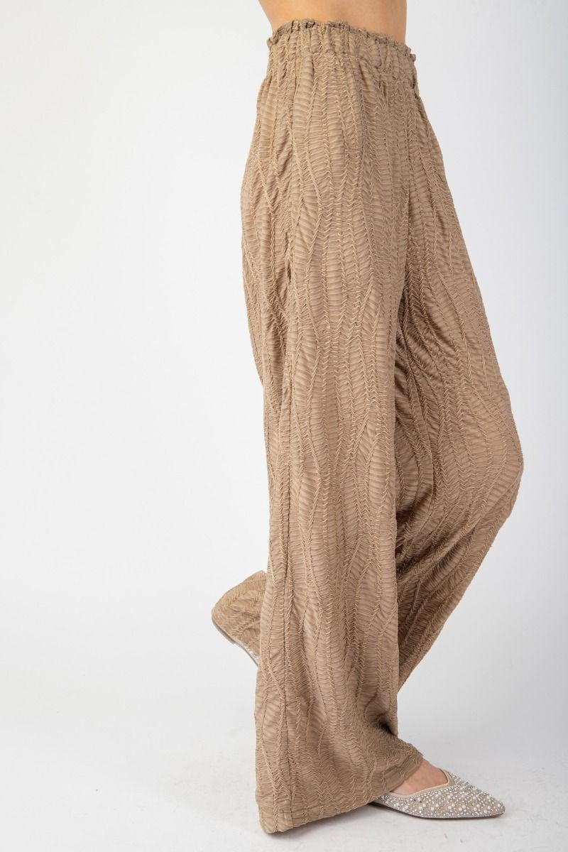 Woven Pant With Texture