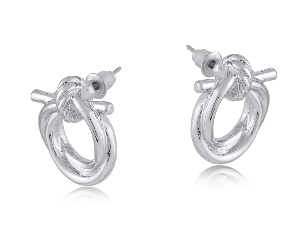 Knoted Stud Earrings