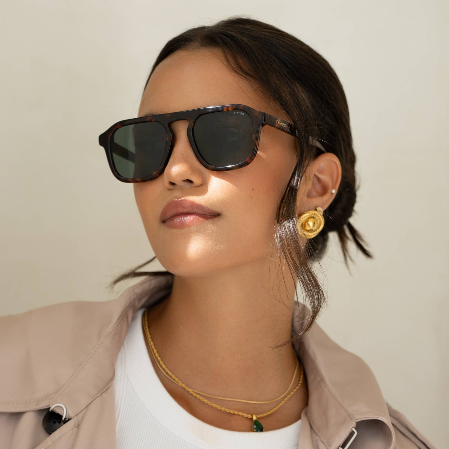Addison Acetate Unisex Aviator Sunglasses