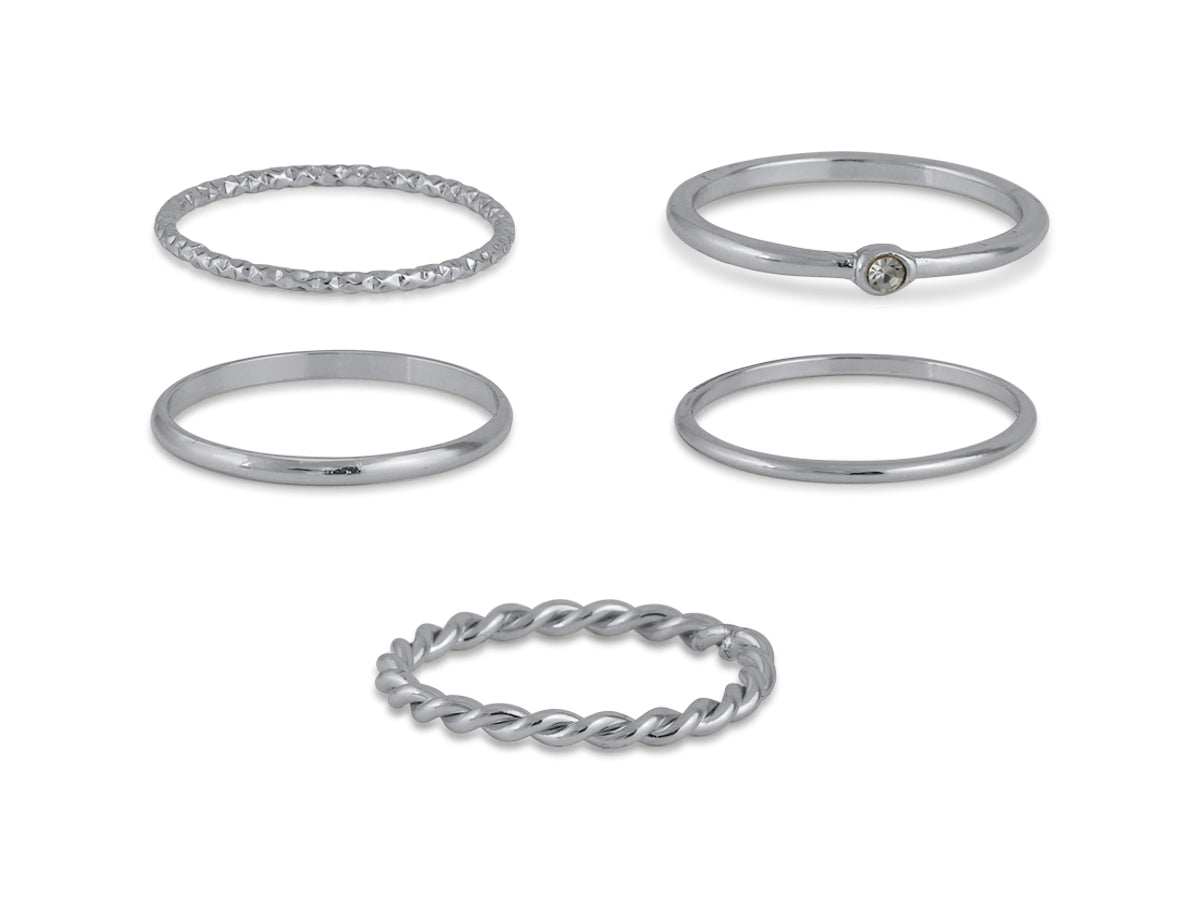 Athena Set of Delicate Rings
