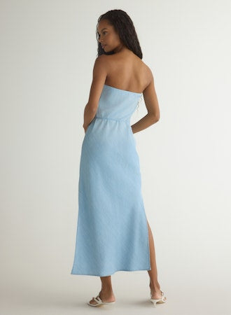 Strapless Maxi Dress
