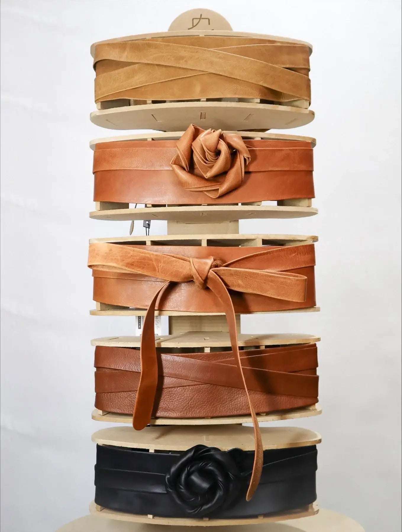 Lucky Wrap Mustard Belt