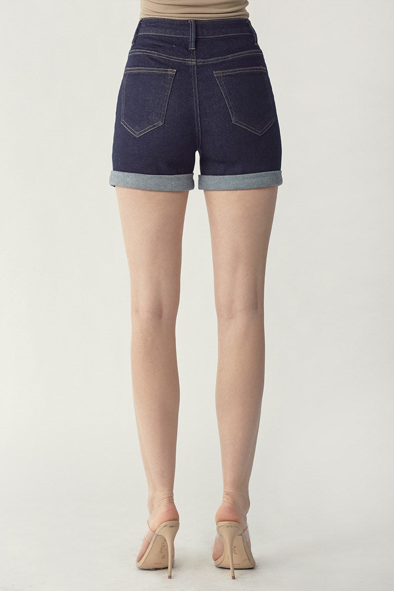 High Rise Rolled Up Short 3” Inseam
