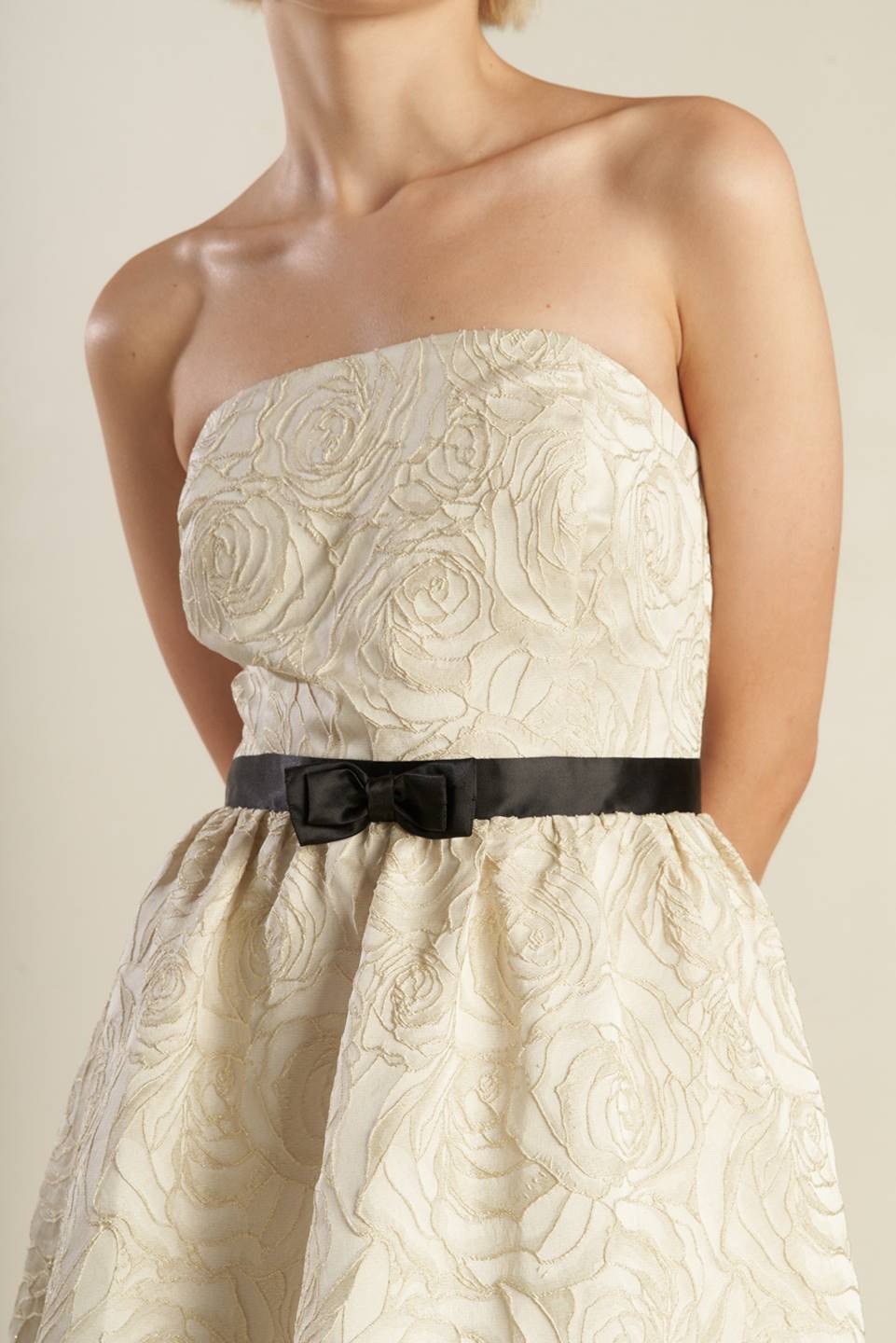 Textured Woven Midi Dress