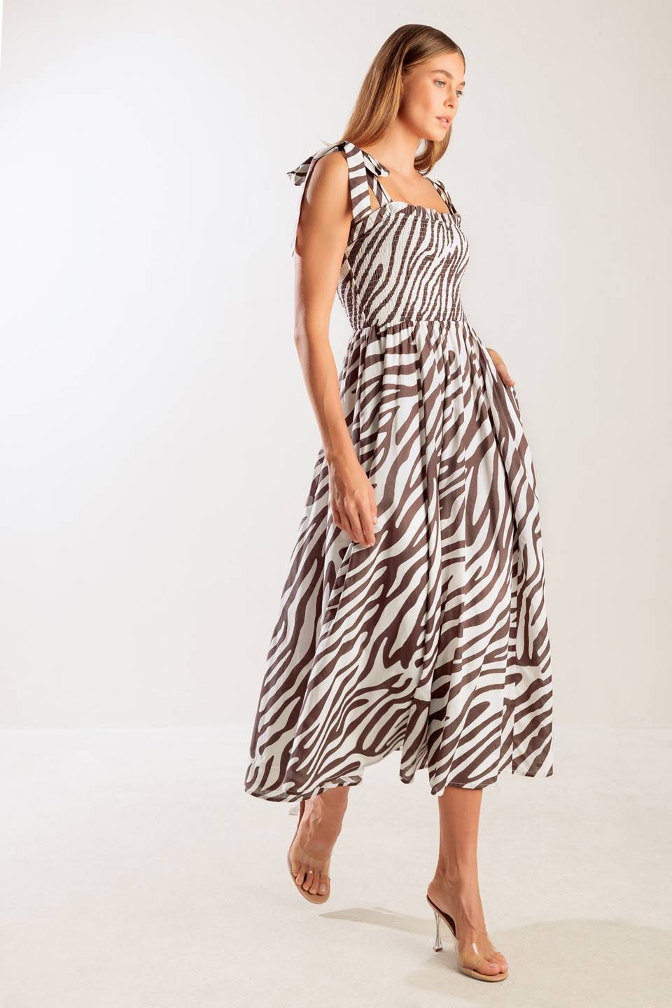 Woven Midi Dress