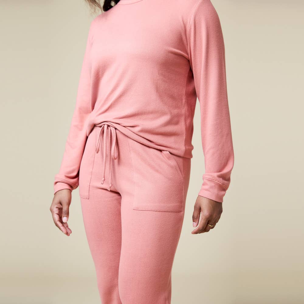 Women's Cloud Soft Dream Crew Neck Lounge Set - Oprah's Fave