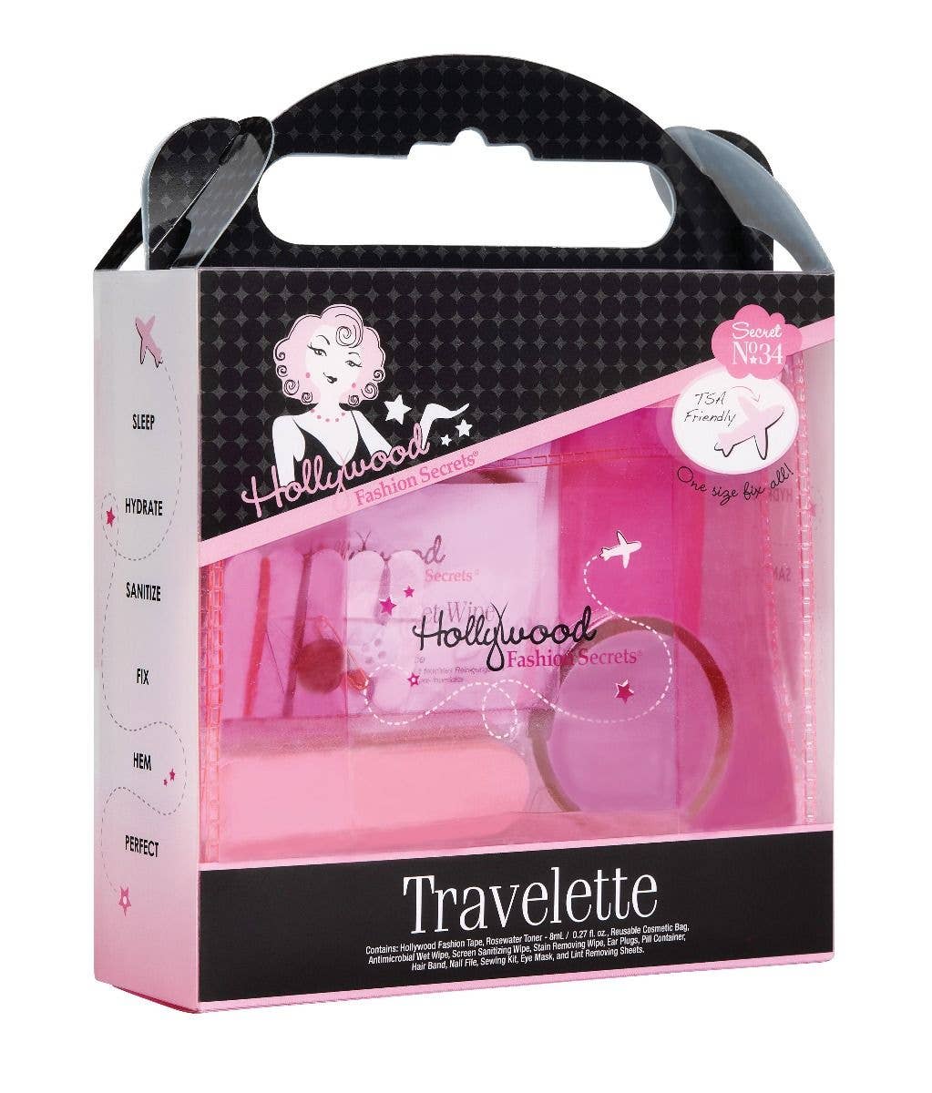 Ardell, Gigi and Hollywood Fashion Secrets - Travelette - 13 Travel Essentials