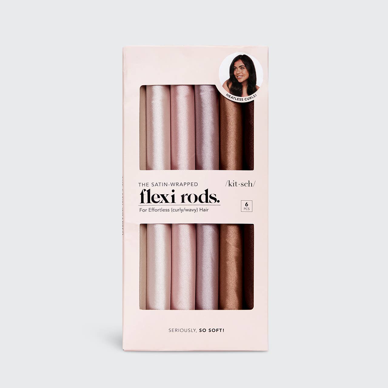 Satin Wrapped Flexi Rods - 6pc