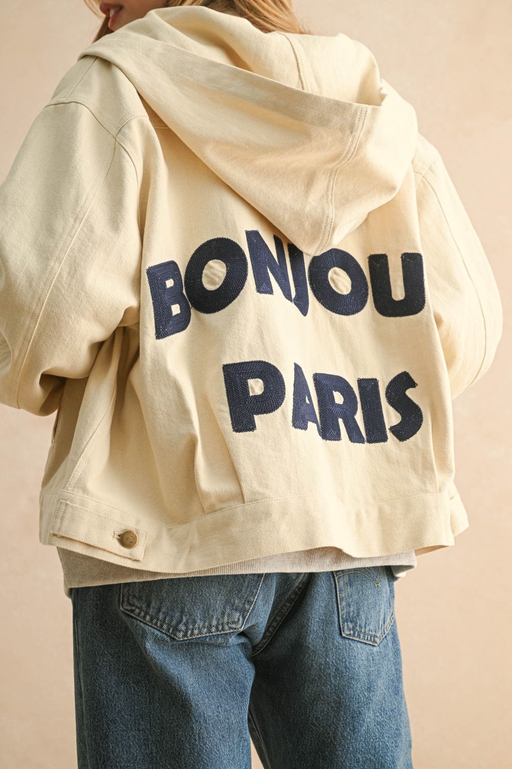 Letter Patch Jacket