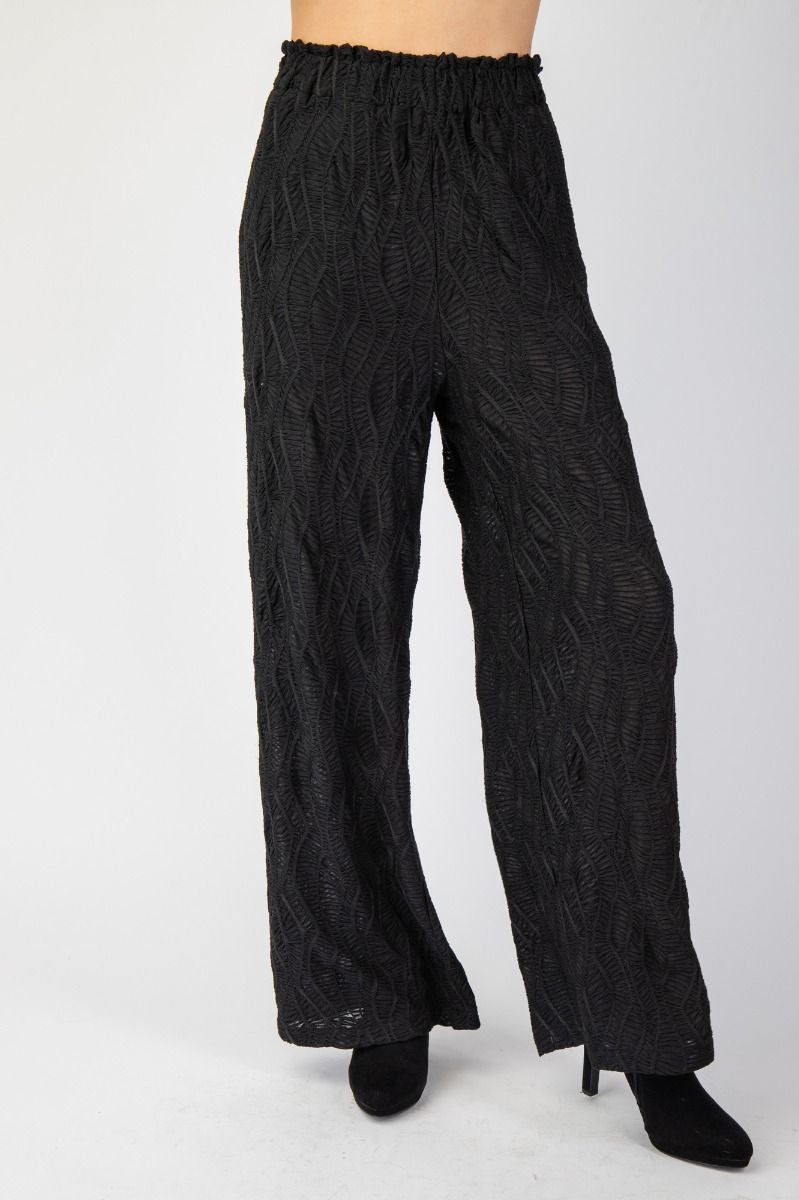 Woven Pant With Texture