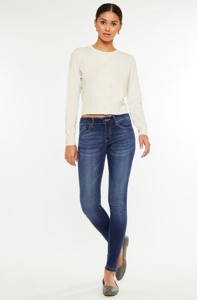 Mid Rise Super Skinny