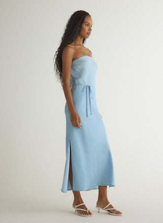 Strapless Maxi Dress
