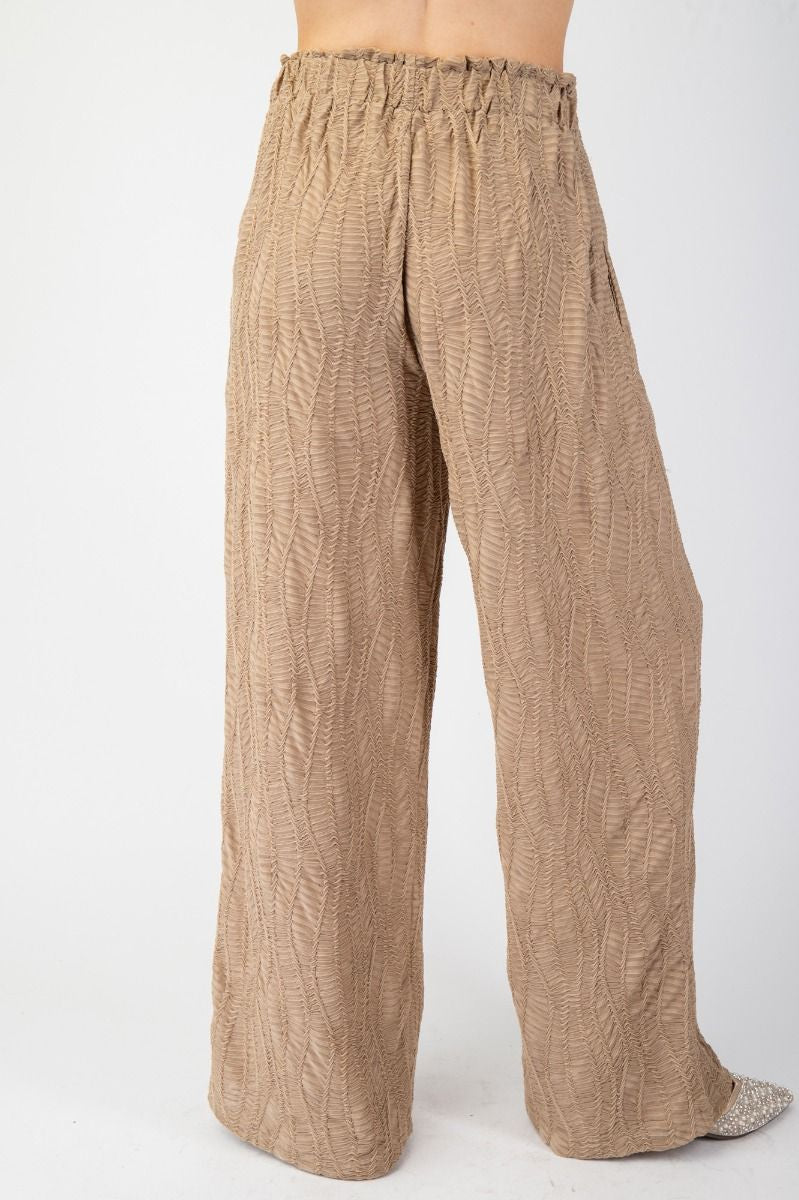 Woven Pant With Texture
