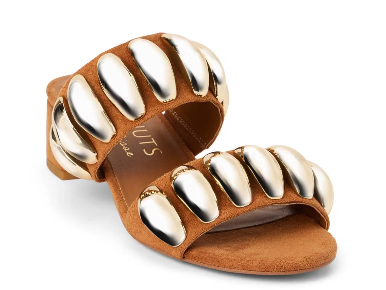 Dome Heeled Sandal