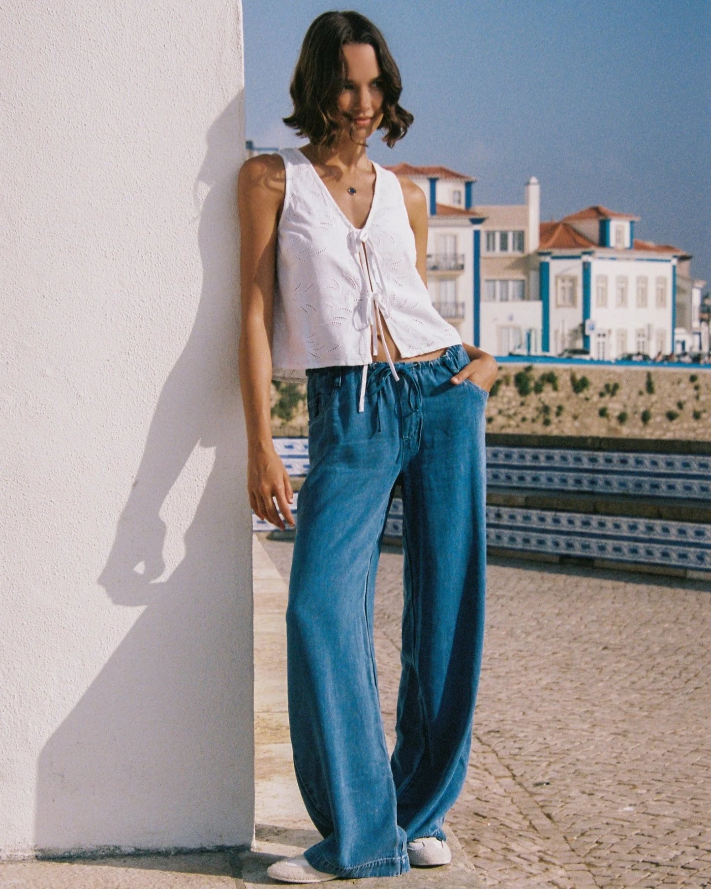 Drawstring Jean