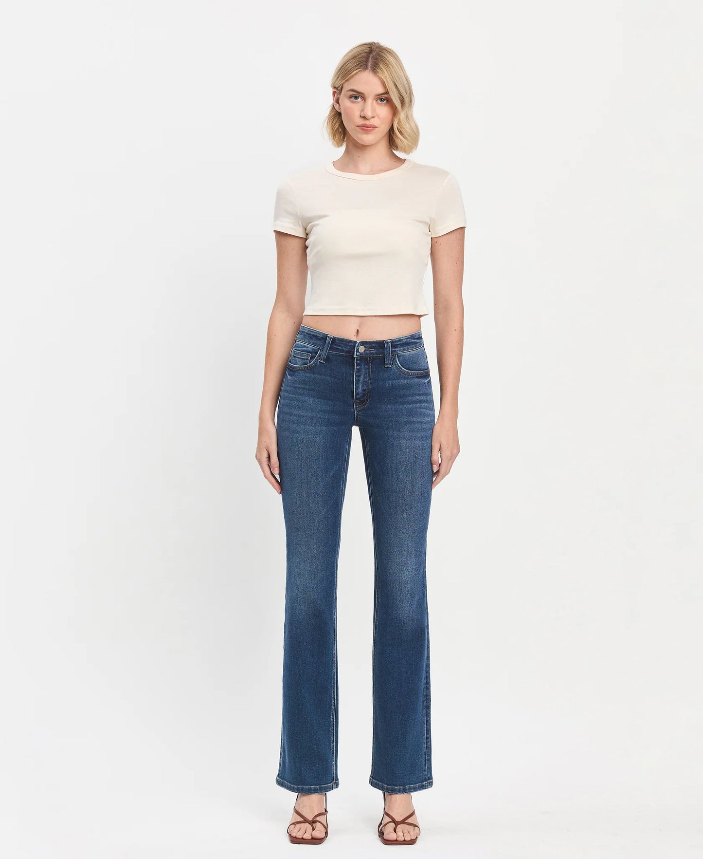 Vervet - Mid Rise Relaxed Bootcut