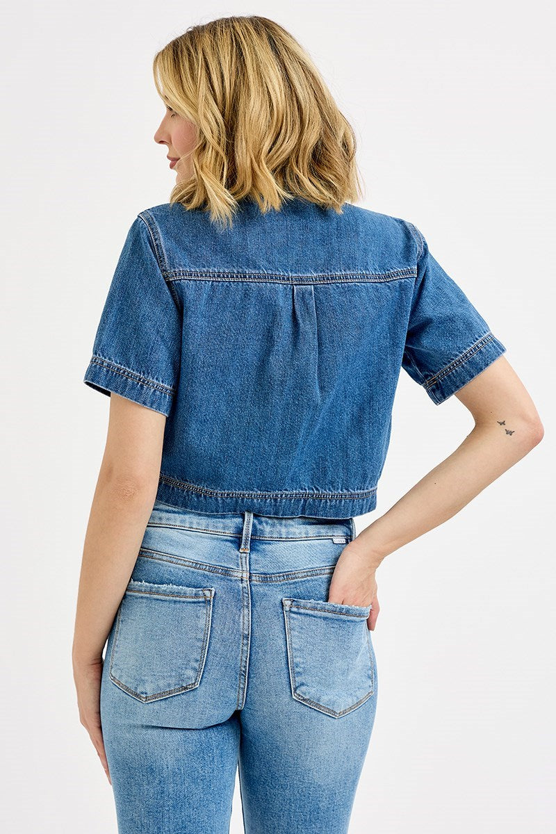 Short Sleeve V-Neck Shirt