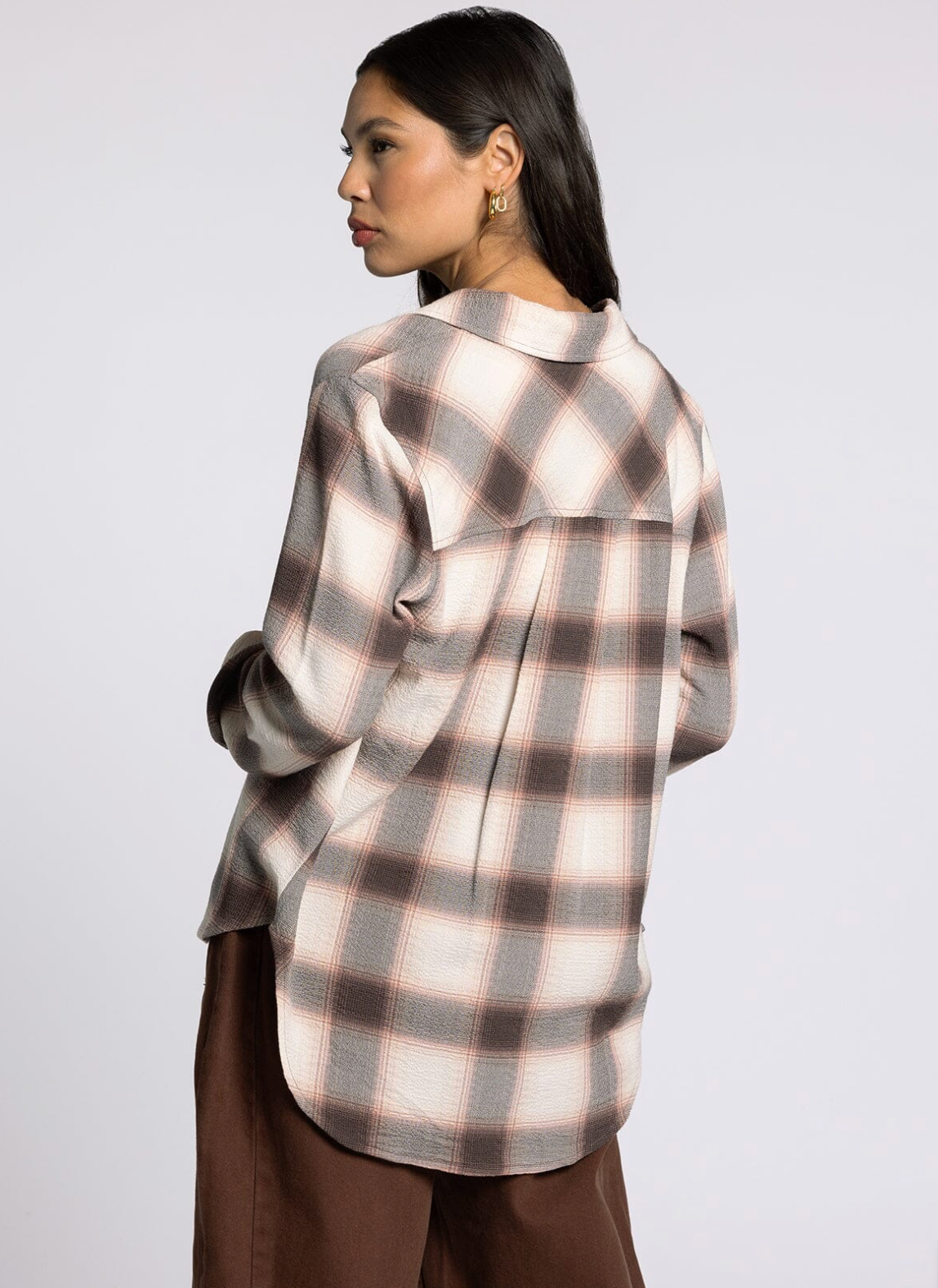Daphne Shirt Long Sleeve Plaid