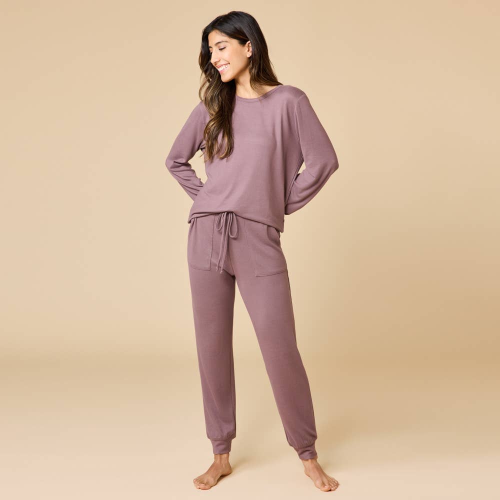 Women's Cloud Soft Dream Crew Neck Lounge Set - Oprah's Fave