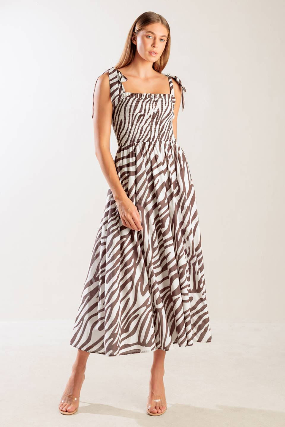 Woven Midi Dress