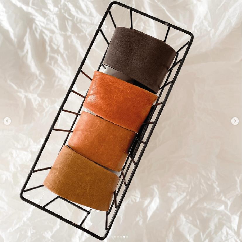 Lucky Wrap Mustard Belt