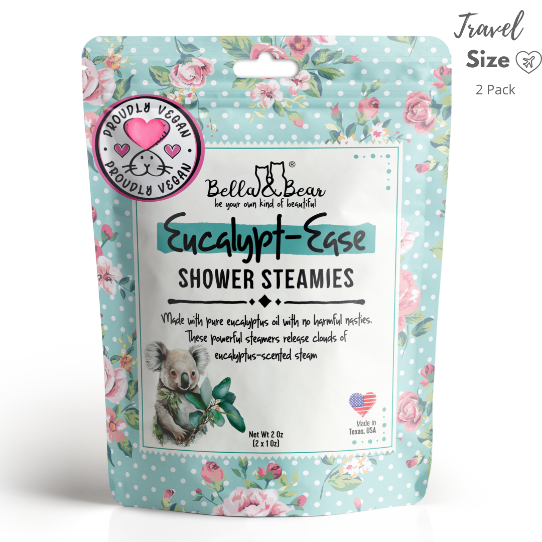 Eucalypt Ease Shower Steamers with Essential Oils Mini Pack