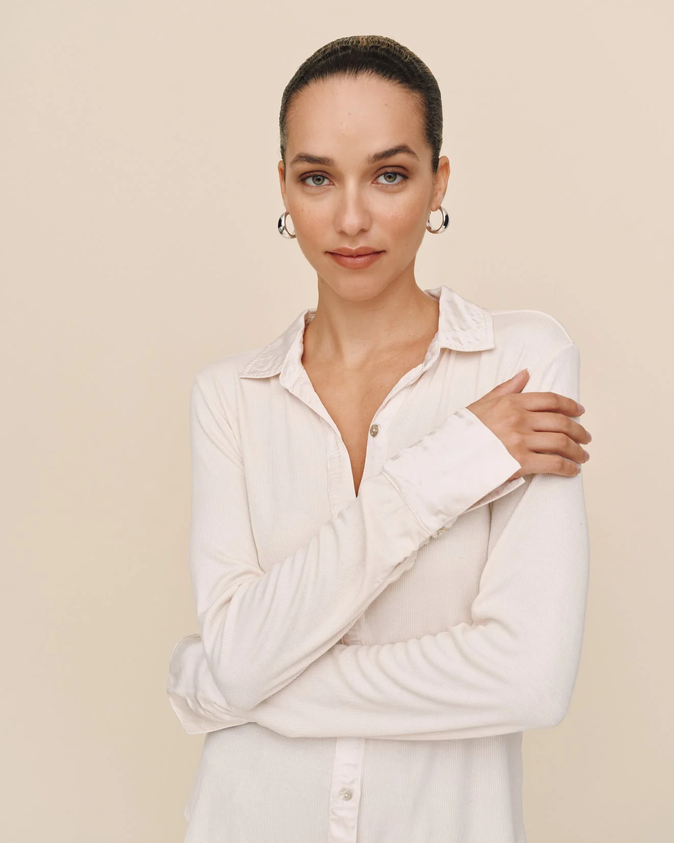 Bella Dahl Mixed Button Down