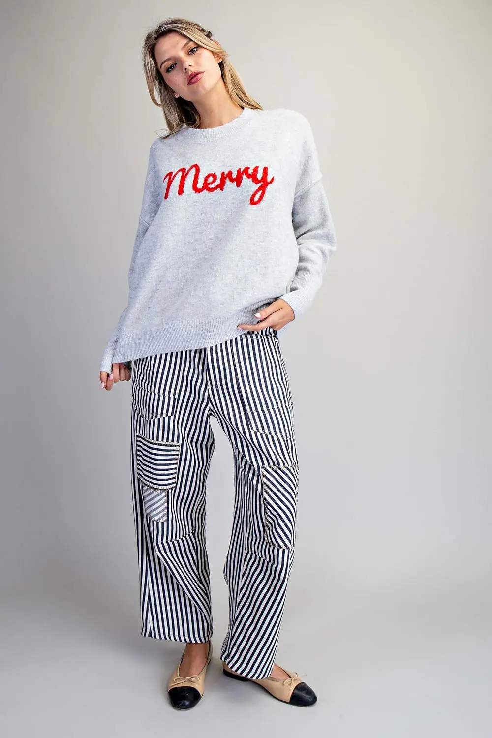 Merry Long Sleeve Sweater