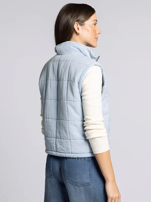 The Brina Vest Light Denim