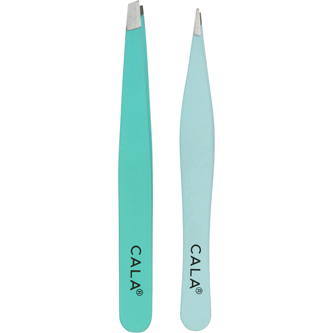 CALA Soft Touch: Tweezer Duo Fine Point & Slanted Set