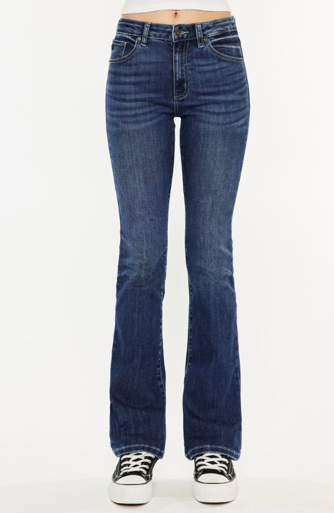 High Rise Skinny Bootcut Jeans