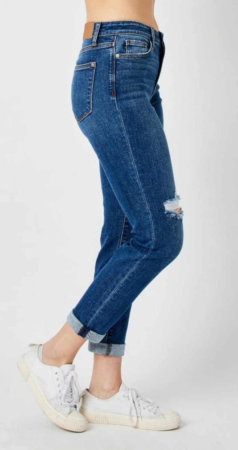 Judy Blue Distressed Denim Slim Fit