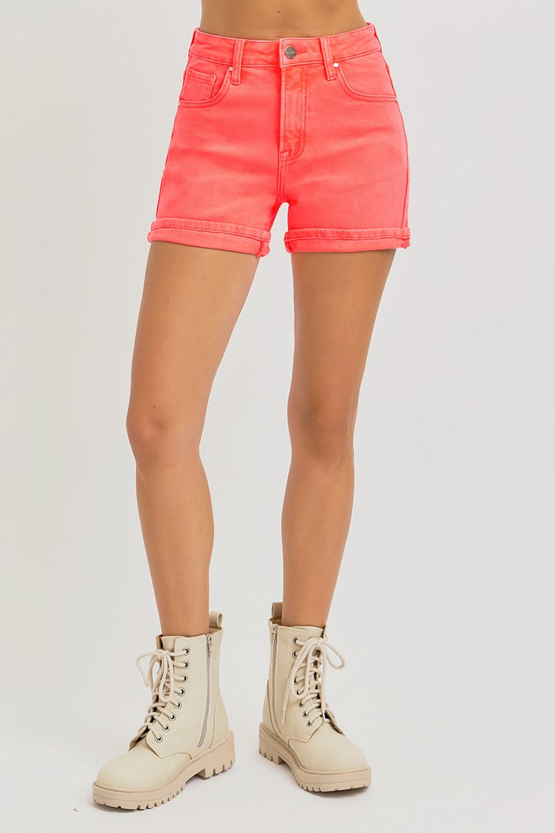 High Rise Cuffed Short 3 1/2” Inseam