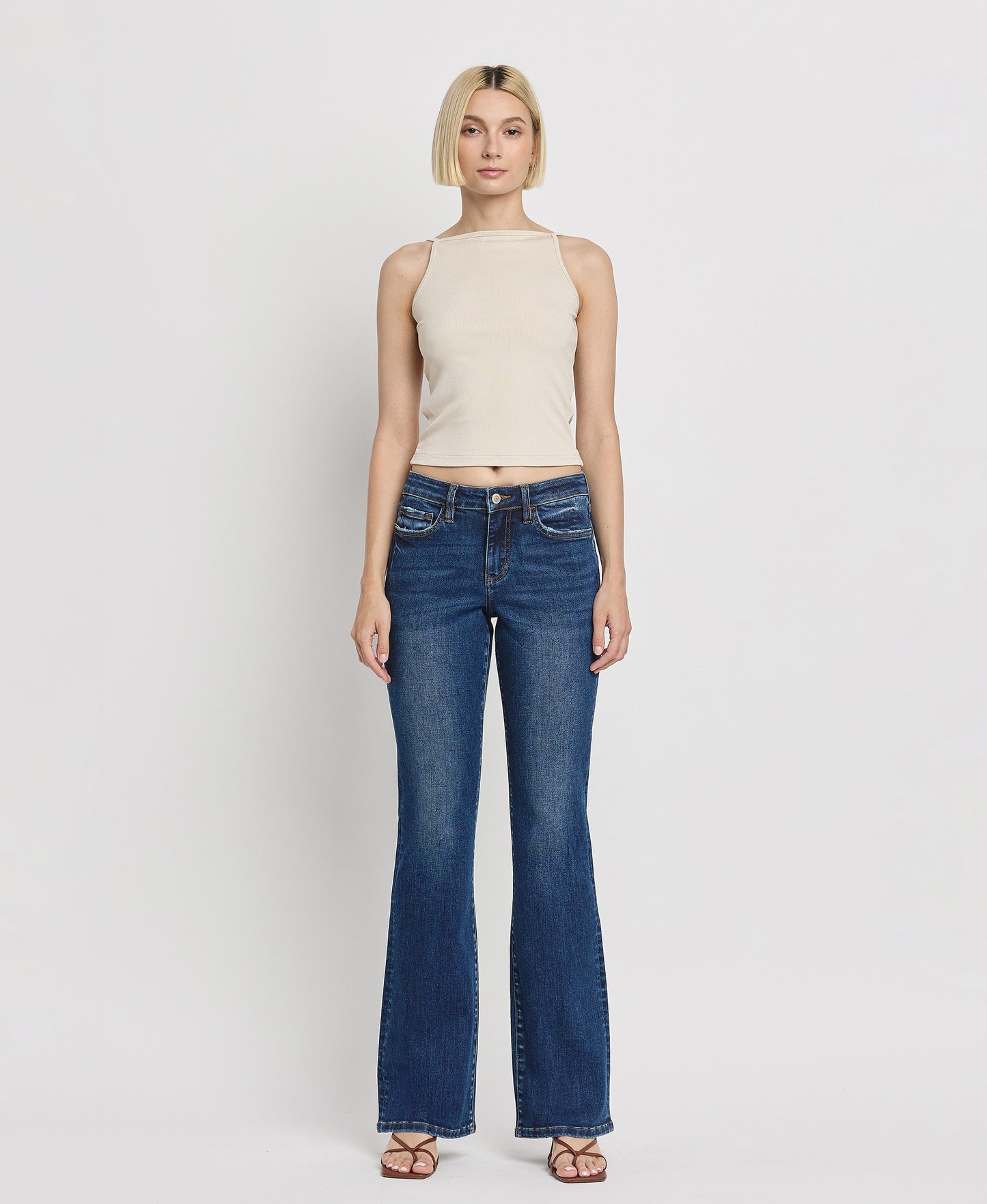 Lovervet - Mid Rise Relaxed Bootcut