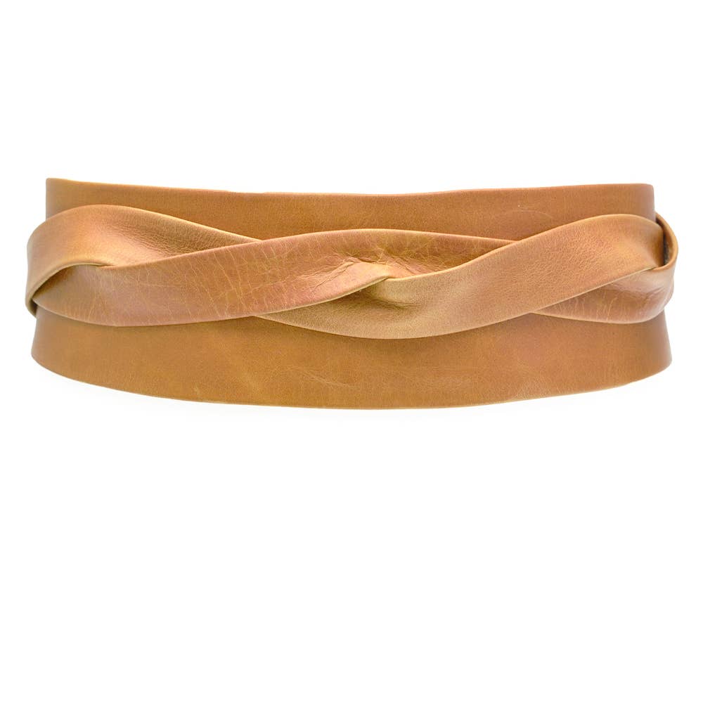 Wrap Belt Gold Macchiato