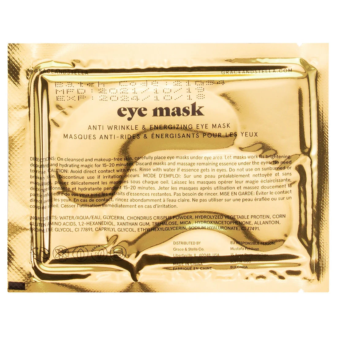 Grace & Stella - Energizing Eye Mask