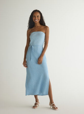 Strapless Maxi Dress