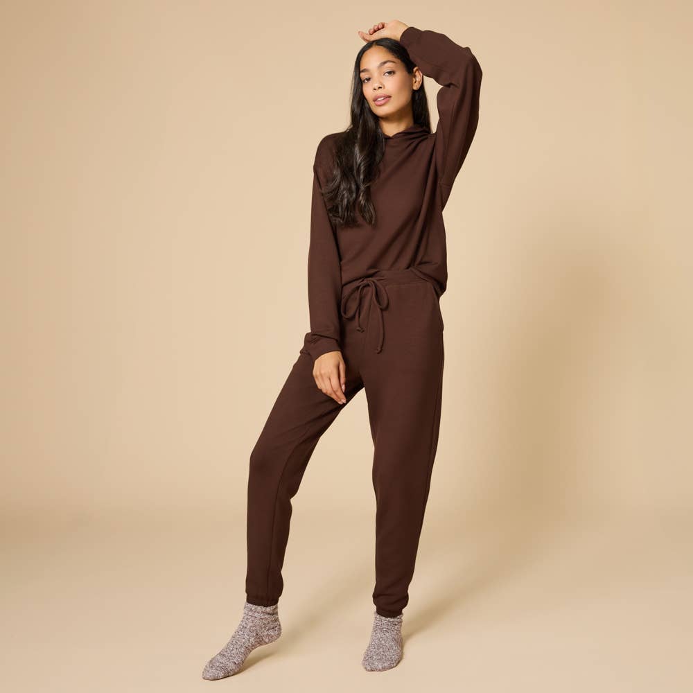 Athleisure DreamTech Oversize Hoodie Lounge Set for Women