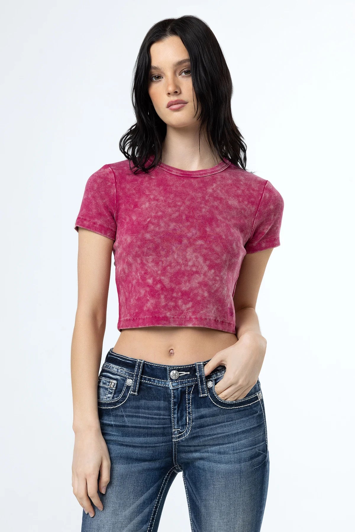 Subtle Wash Crop Tee