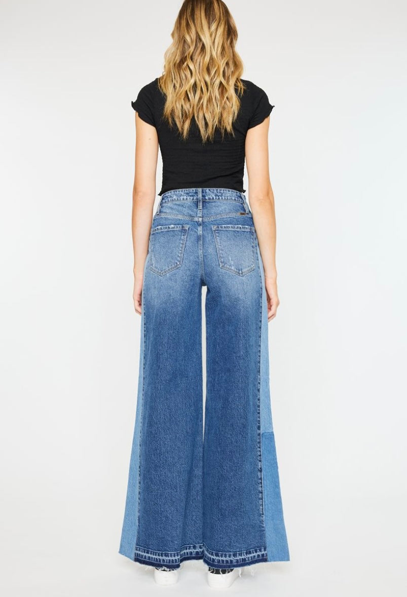 High Rise Wide Leg Jeans