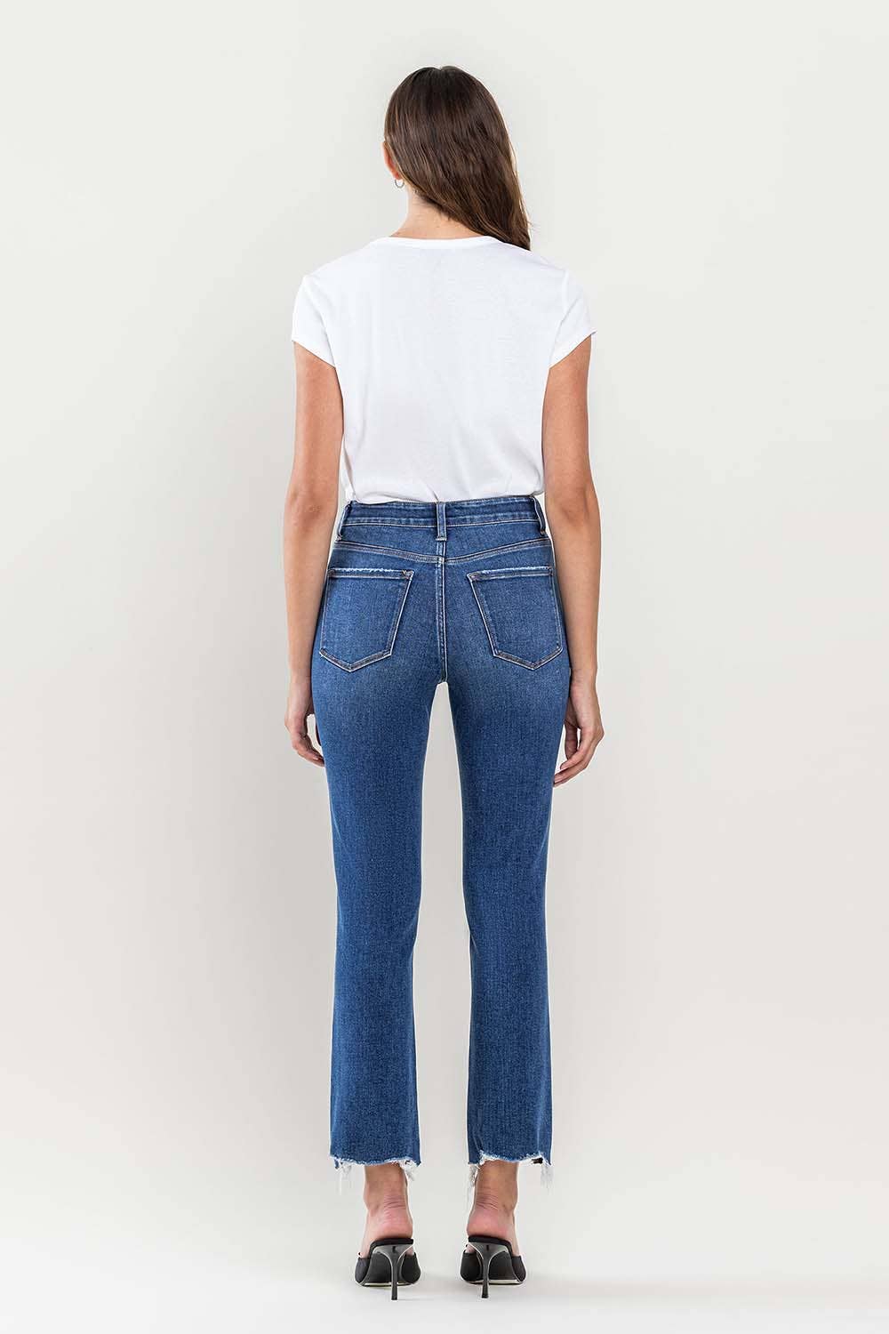 Flying Monkey - High Rise Slim Straight Jeans