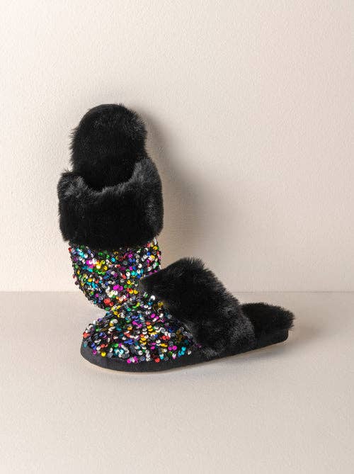 Shiraleah - FIESTA SLIPPERS, BLACK