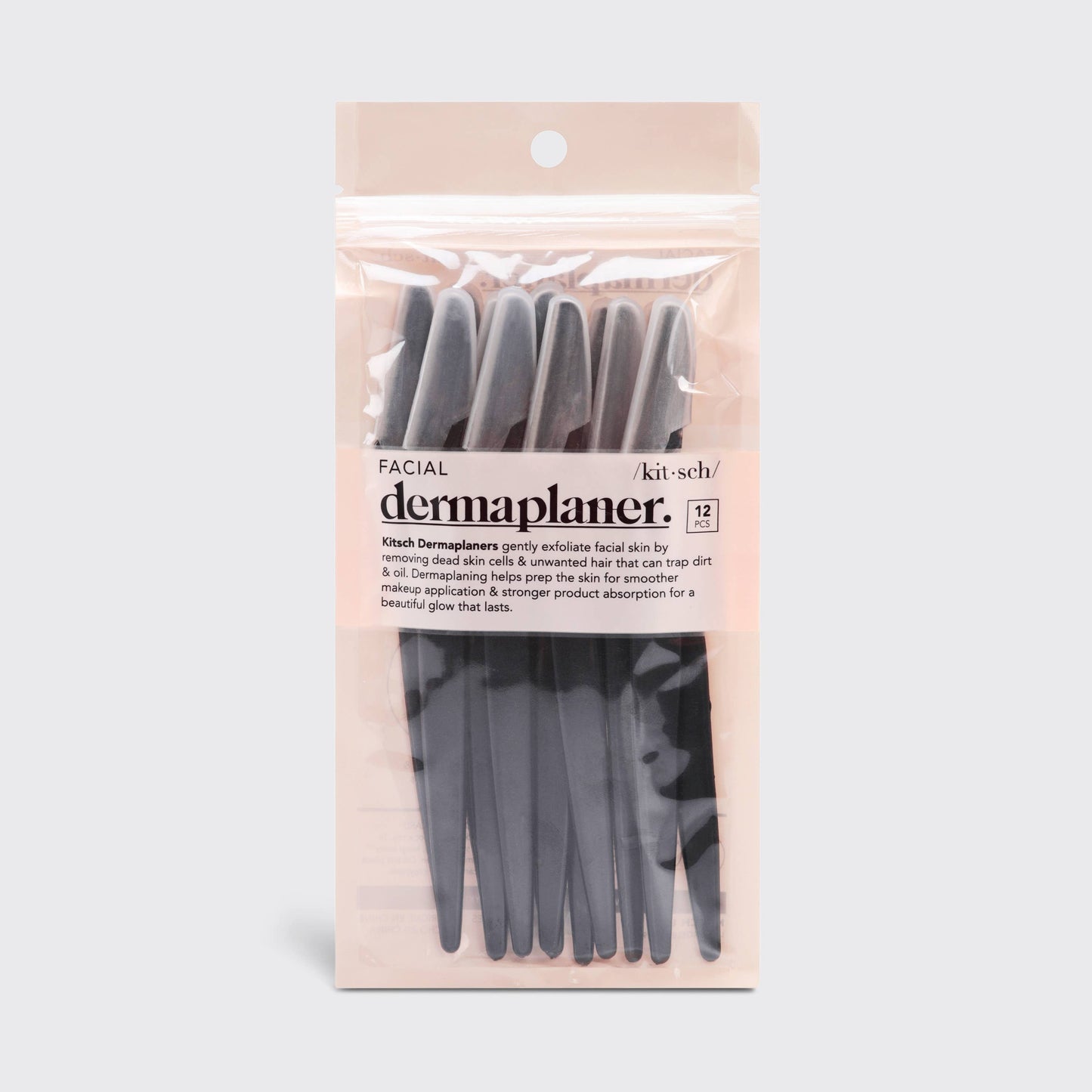 Kitsch - Dermaplaner 12 pack - Black