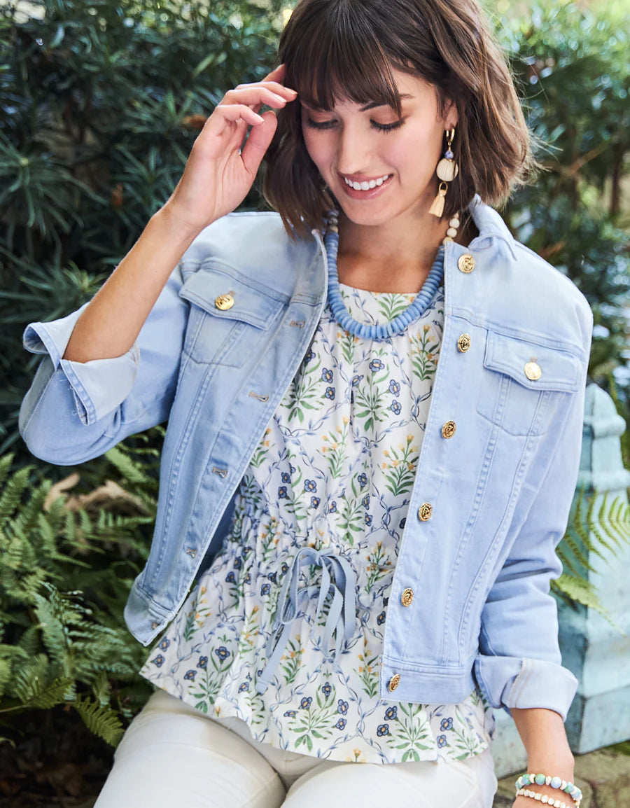 Spartina - Leah Denim Jacket Grove Wash