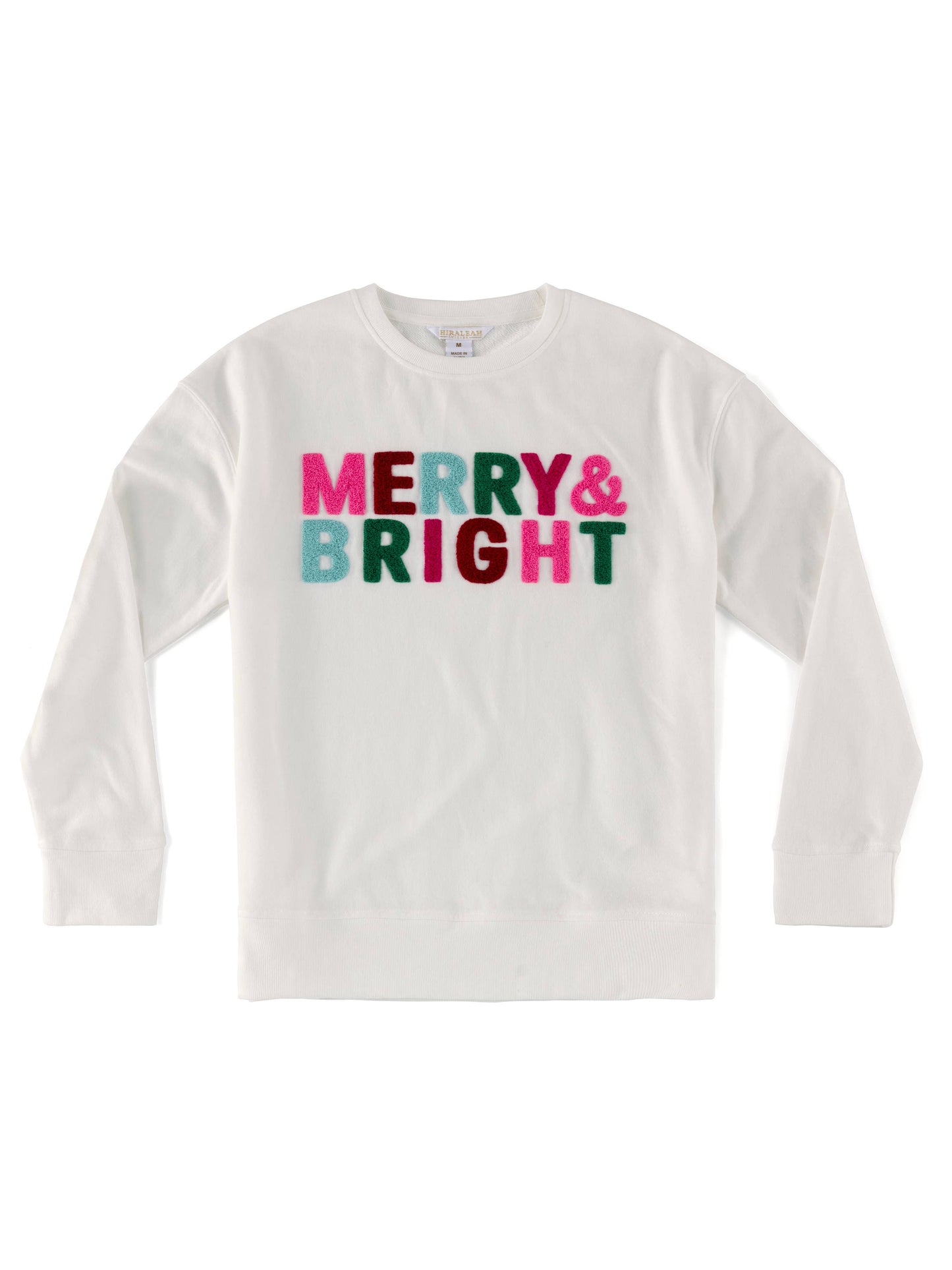 Shiraleah - "MERRY & BRIGHT" SWEATSHIRT