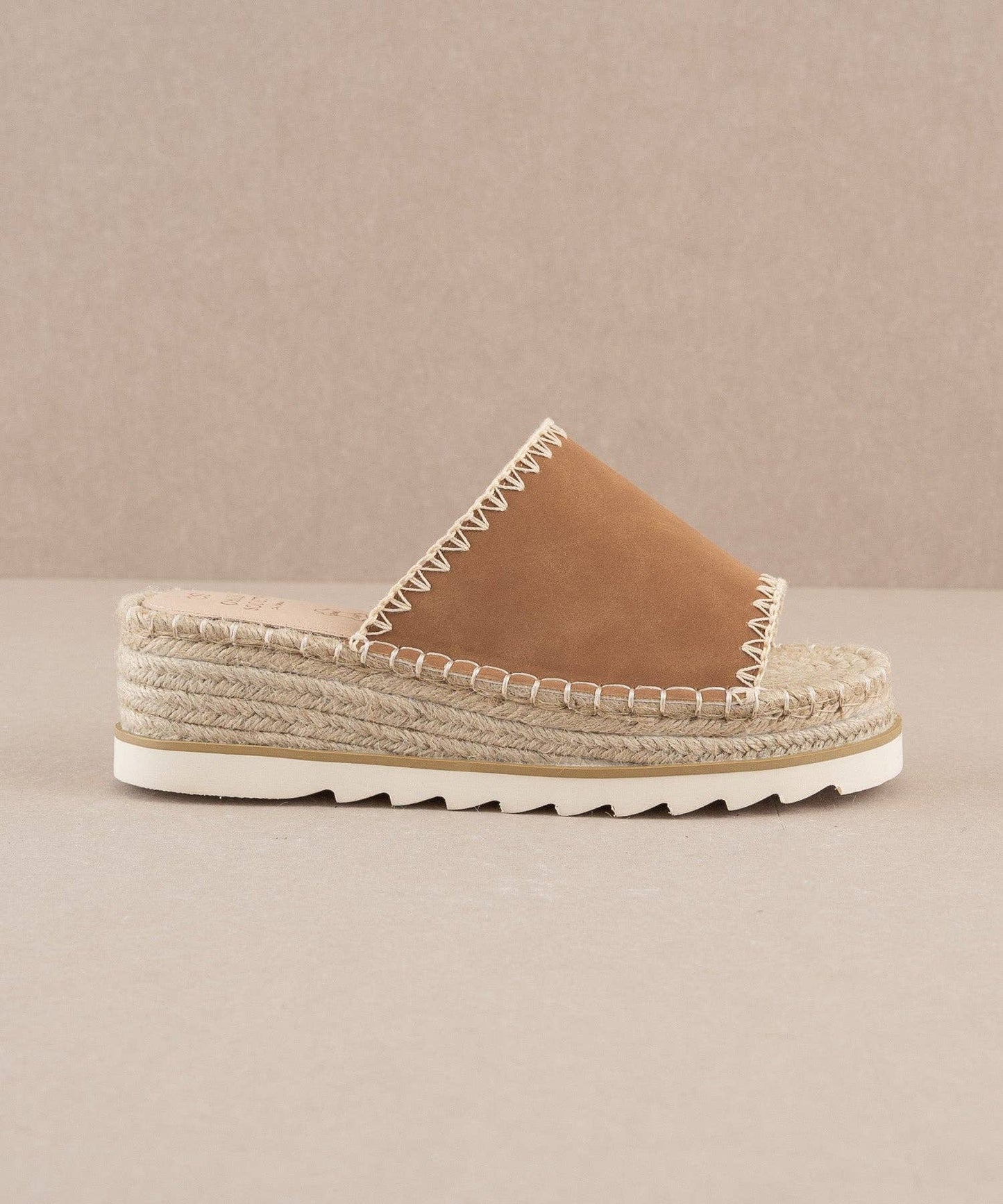 The Vista Camel | Platform Sandal