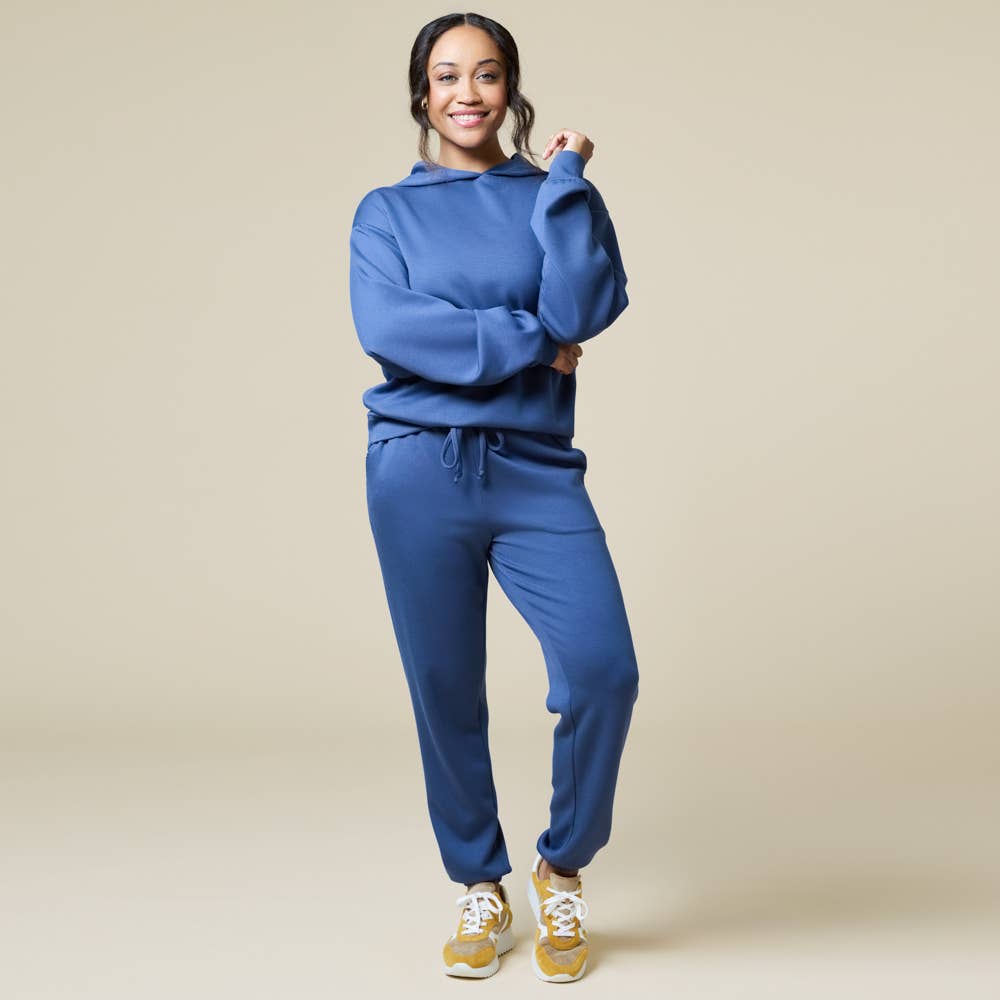 Athleisure DreamTech Oversize Hoodie Lounge Set for Women