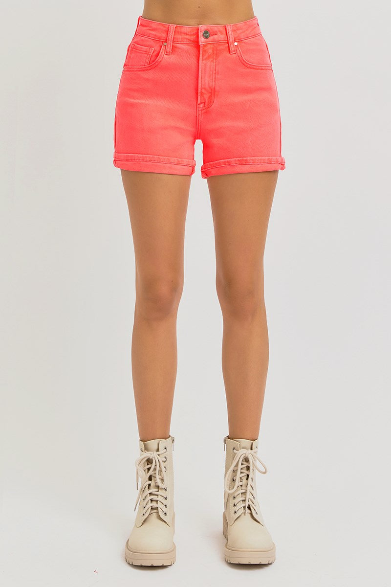 High Rise Cuffed Short 3 1/2” Inseam
